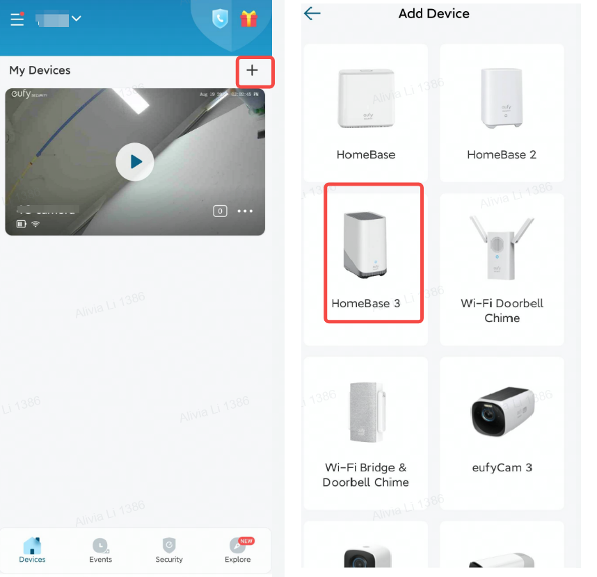 How to Add Eufy Camera to Homebase