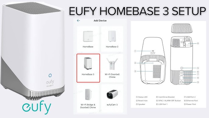 Eufy Homebase 2 Instructions