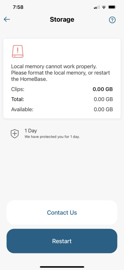 Eufy Homebase 2 Stopped Working