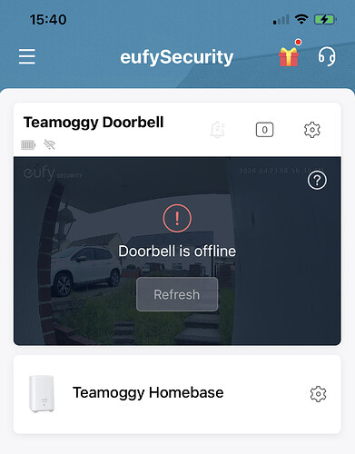 Eufy Homebase Won'T Turn Blue