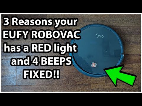 Eufy Robovac Not Charging Red Light