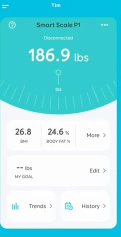 eufy smart scale app