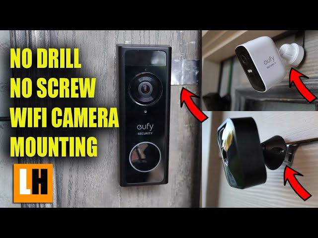 How to Install Eufy Security Camera Without Drilling