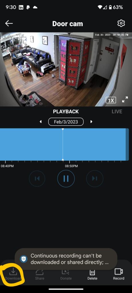 How to View Eufy Continuous Recording