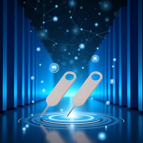 2 Pcs Doorbell Key Tool, Doorbell Opening Pin Tool, Release Removal Pin Security Key Replacement Tool Compatible with Arlo,Nest and Eufy Video Doorbell Remove Doorbell Mount and Battery Replacement