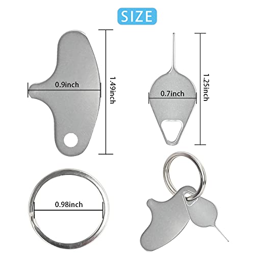 ﻿ 5 Pack Doorbell Key Replacement,Doorbell Opening Pin Tool, Security Key Release Removal Pin Compatible With Blink,Google Nest, Arlo and Eufy Video Doorbell,Key Replacement Tool ﻿