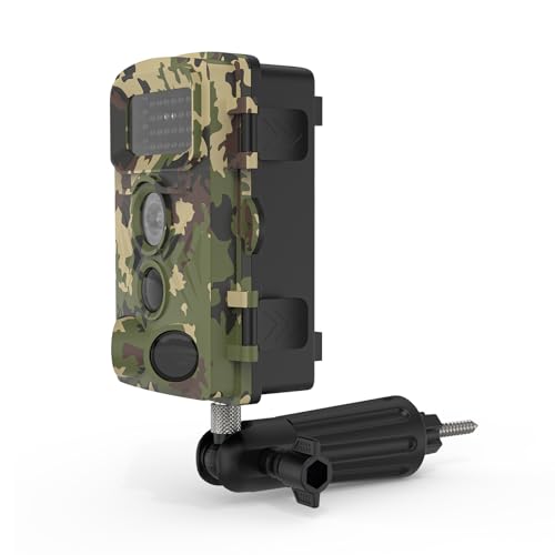 HOLACA Tree Mount Trail Camera Holder with 1/4'' Universal Threads for Trail, Arlo