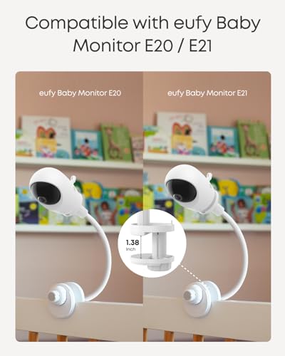 eufy Baby Monitor Crib Mount, Compatible with eufy Baby Monitor E20/E21