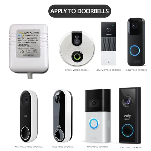 24V 500MA Doorbell Transformer, AC Adapter