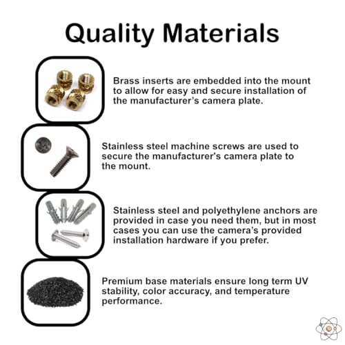 Angled Doorbell Mount compatible with Eufy E340 Security Video Doorbell (70-Degree, Black)