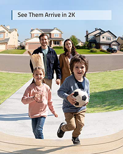 eufy Security, Wireless Video Doorbell S220 Add-on with 2K Resolution Video, Easy Self-Installation, Enhanced Home Security, Cost-Effective, Compatible with HomeBase 1
