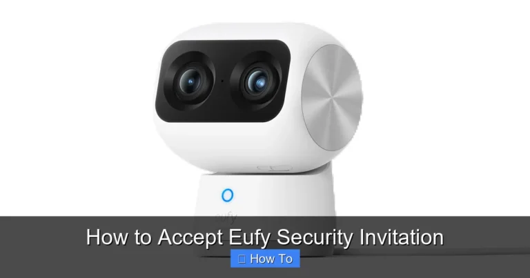 How to Accept Eufy Security Invitation