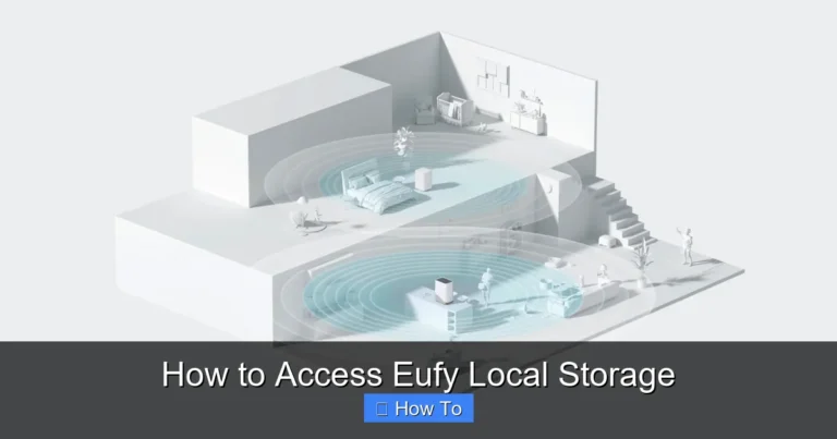 How to Access Eufy Local Storage