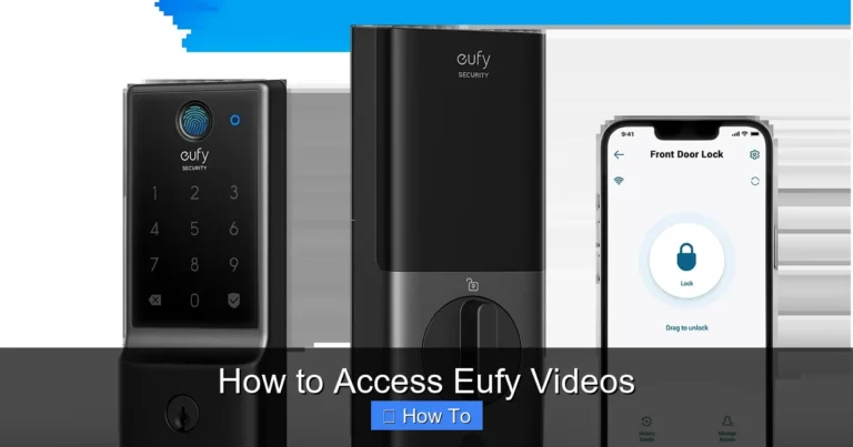 How to Access Eufy Videos