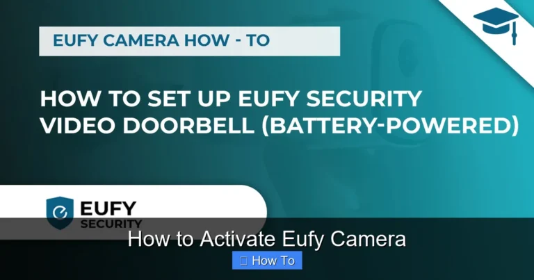 How to Activate Eufy Camera