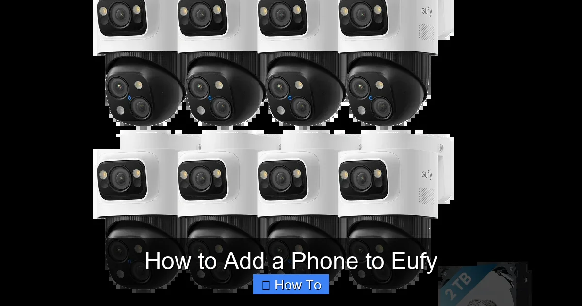 How to Add a Phone to Eufy