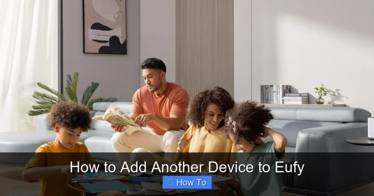 How to Add Another Device to Eufy
