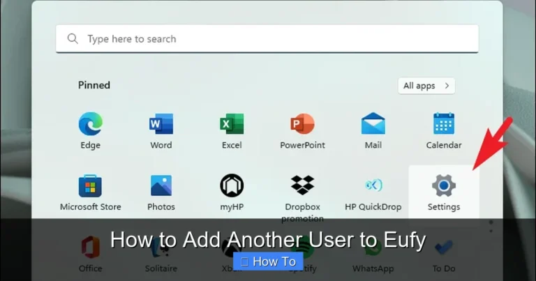 How to Add Another User to Eufy