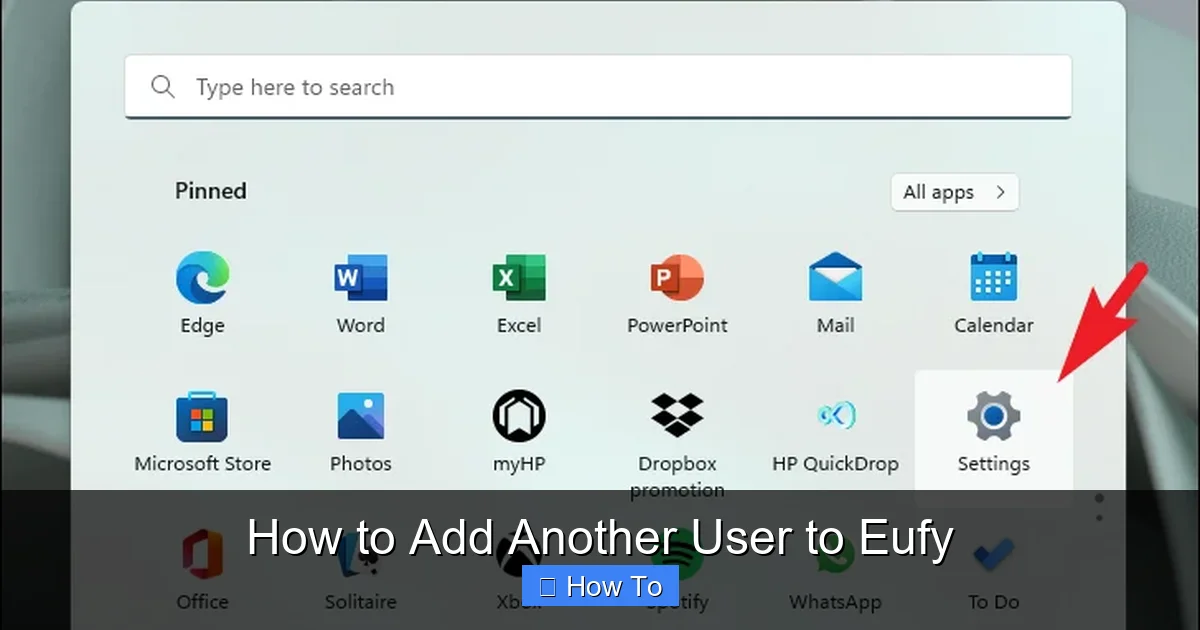 How to Add Another User to Eufy