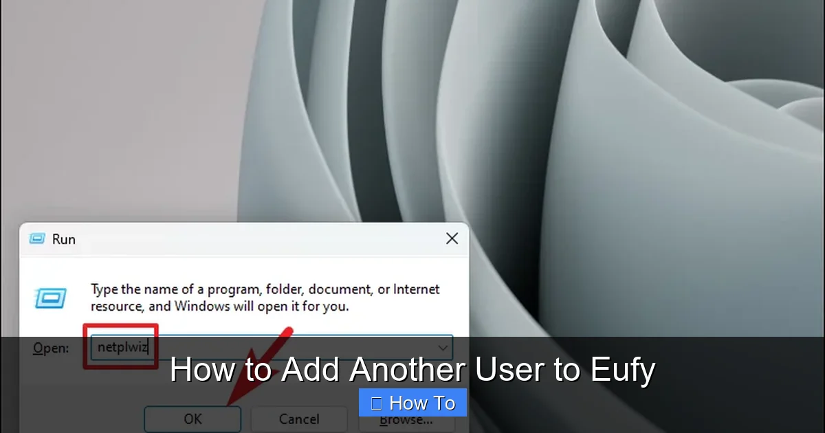 How to Add Another User to Eufy