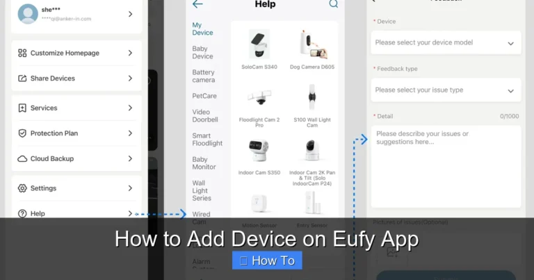 How to Add Device on Eufy App