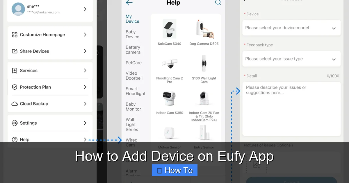How to Add Device on Eufy App
