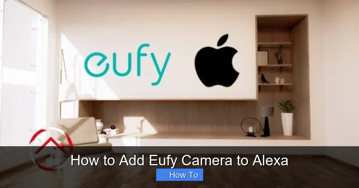 How to Add Eufy Camera to Alexa