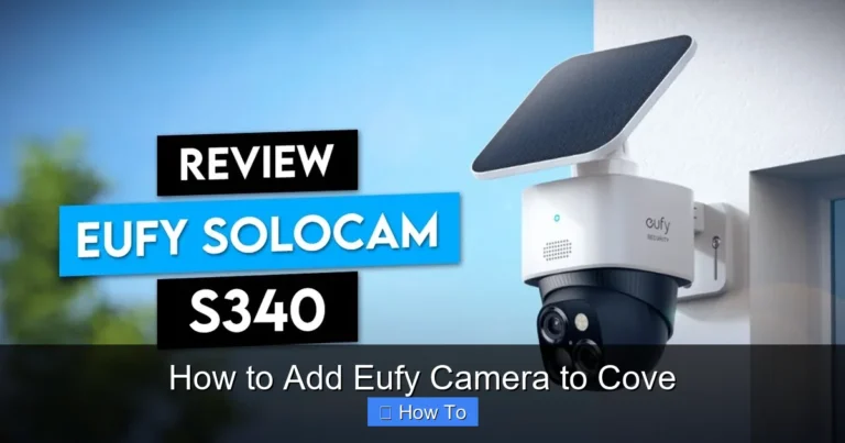How to Add Eufy Camera to Cove