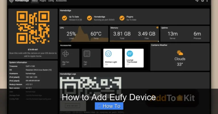 How to Add Eufy Device
