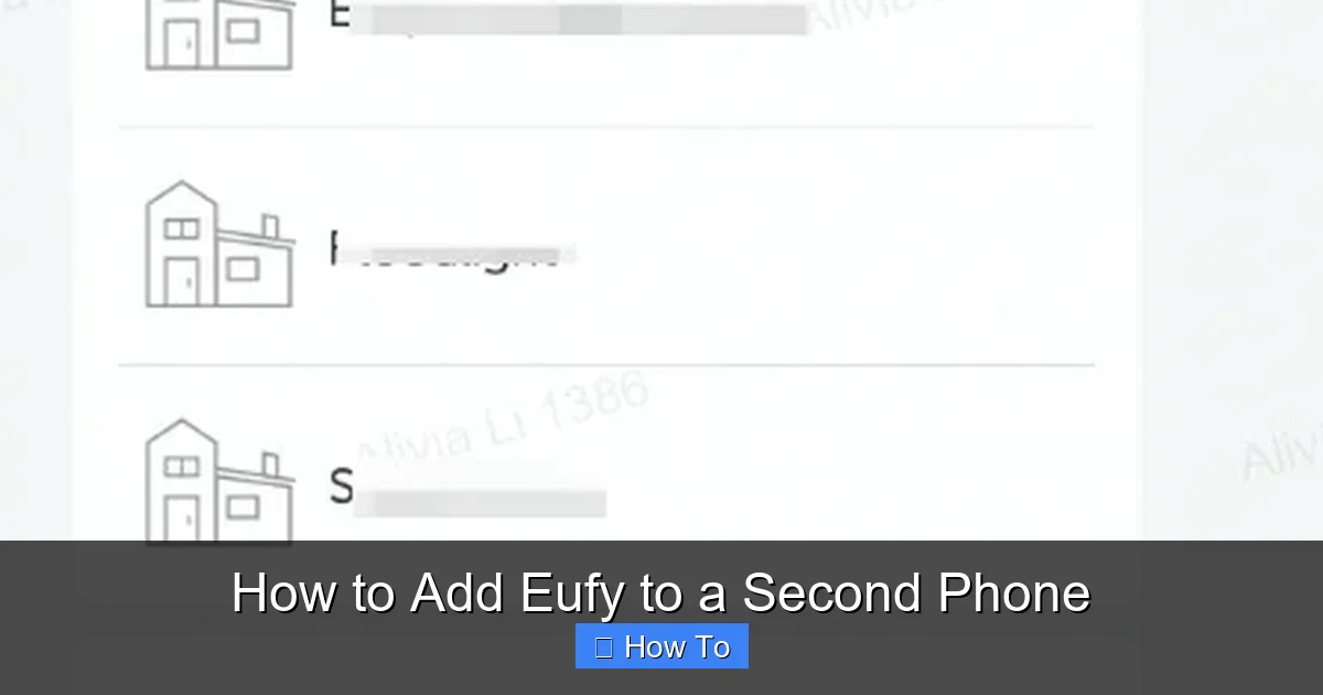 How to Add Eufy to a Second Phone