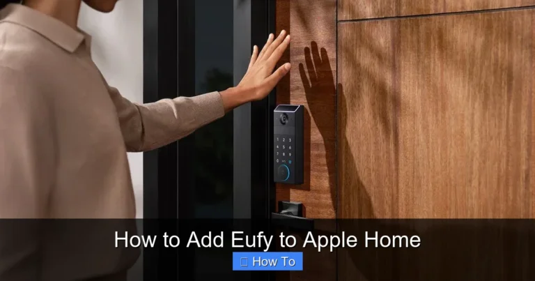 How to Add Eufy to Apple Home