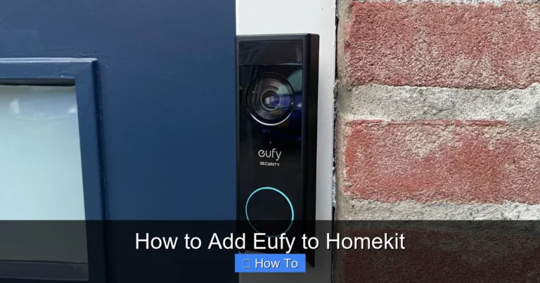 How to Add Eufy to Homekit