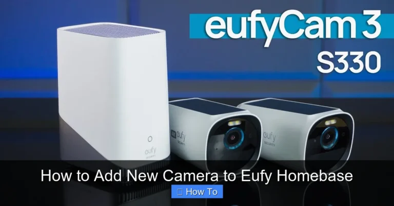 How to Add New Camera to Eufy Homebase