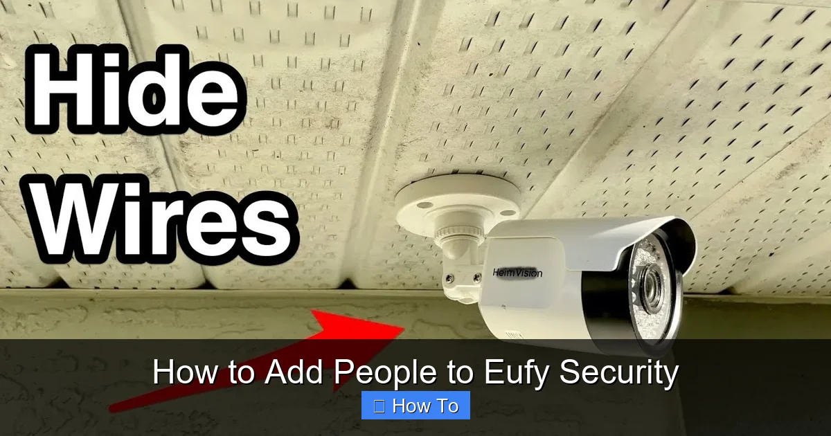 How to Add People to Eufy Security