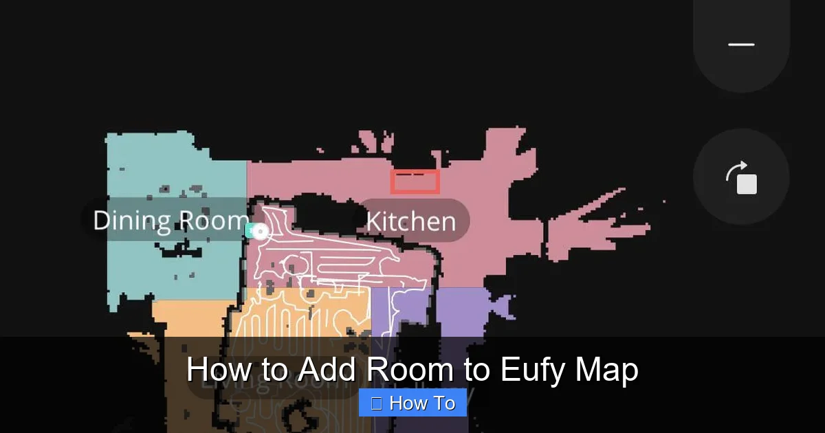How to Add Room to Eufy Map