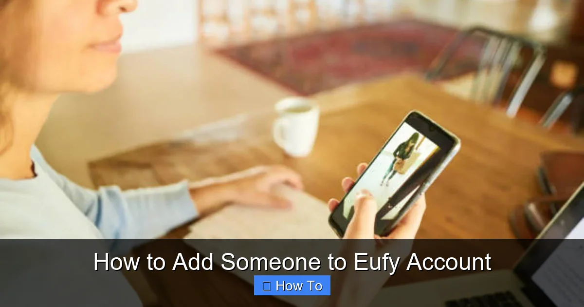 How to Add Someone to Eufy Account