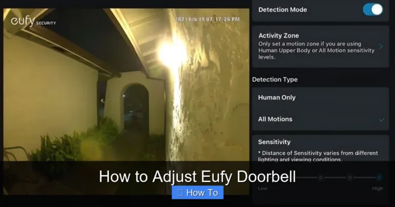 How to Adjust Eufy Doorbell