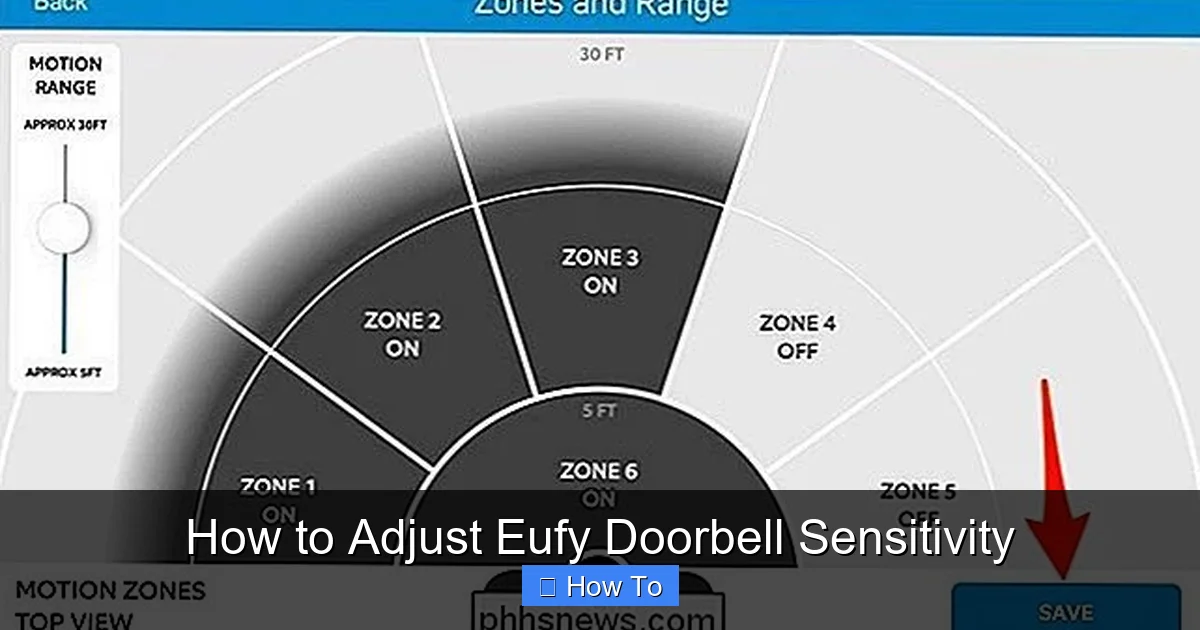 How to Adjust Eufy Doorbell Sensitivity