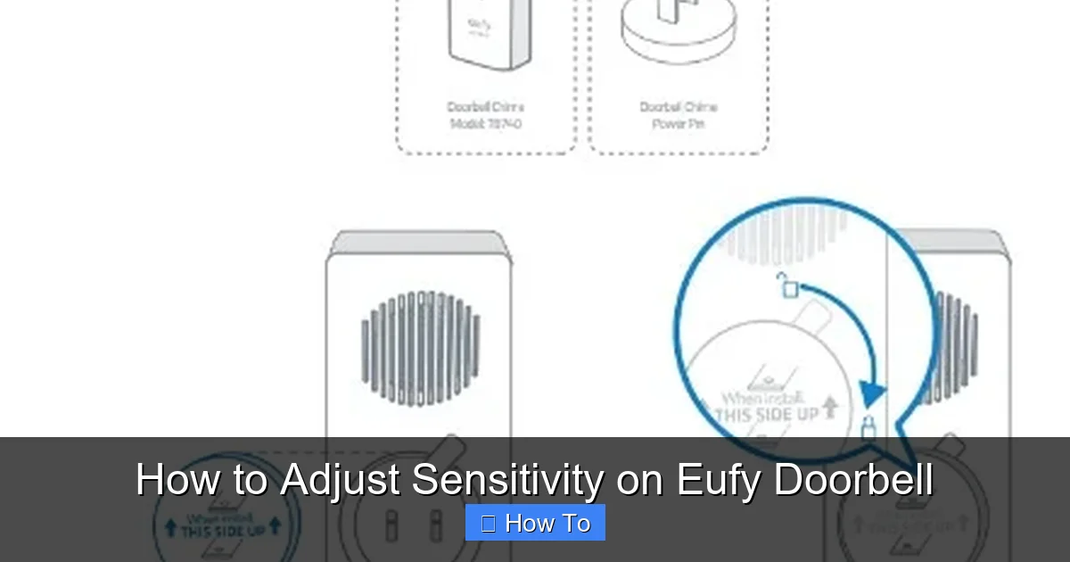 How to Adjust Sensitivity on Eufy Doorbell