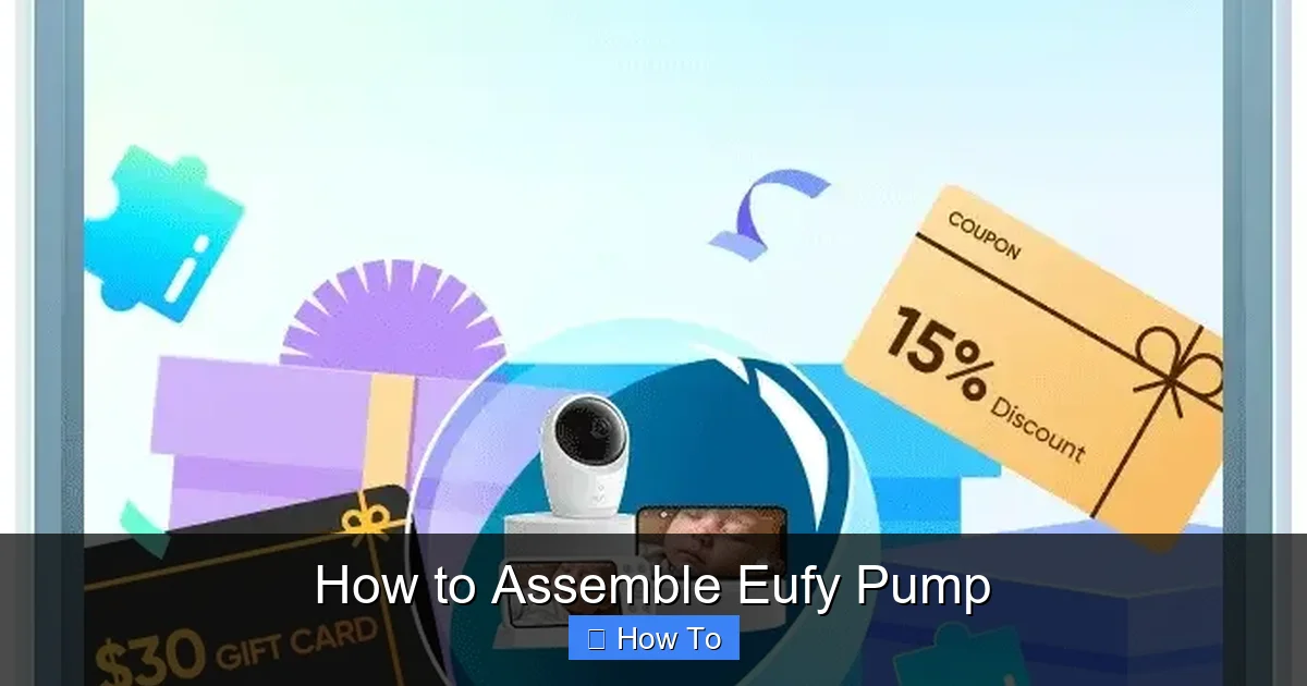 How to Assemble Eufy Pump