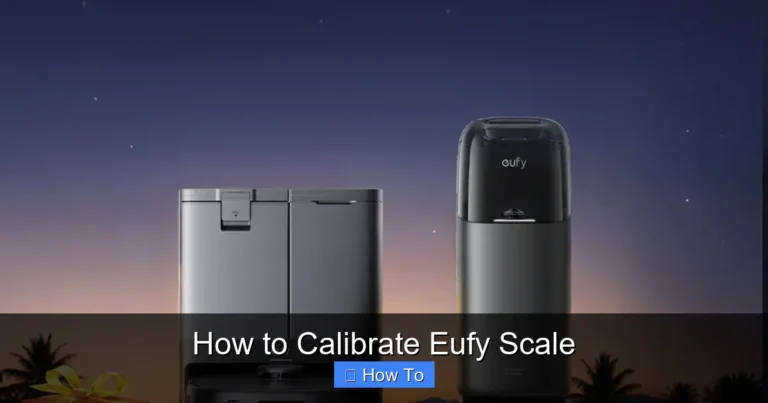 How to Calibrate Eufy Scale