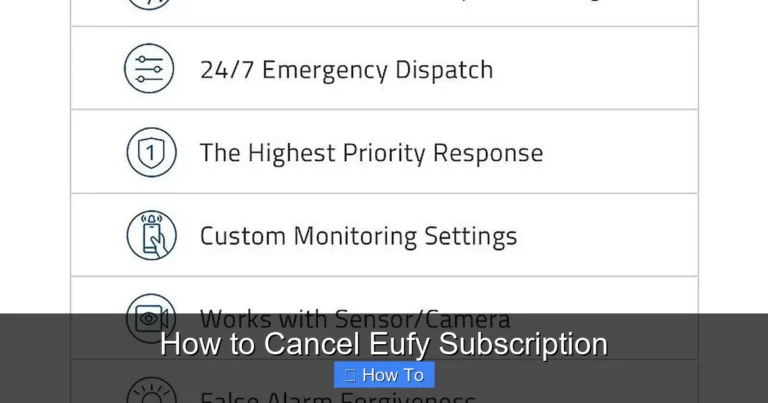 How to Cancel Eufy Subscription