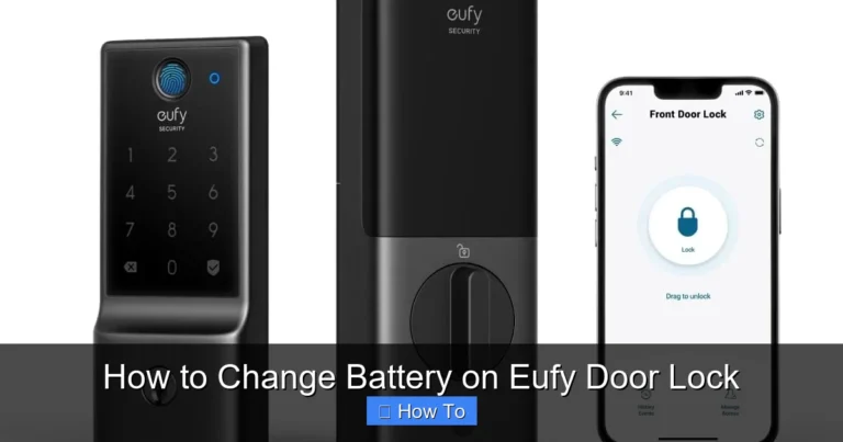 How to Change Battery on Eufy Door Lock