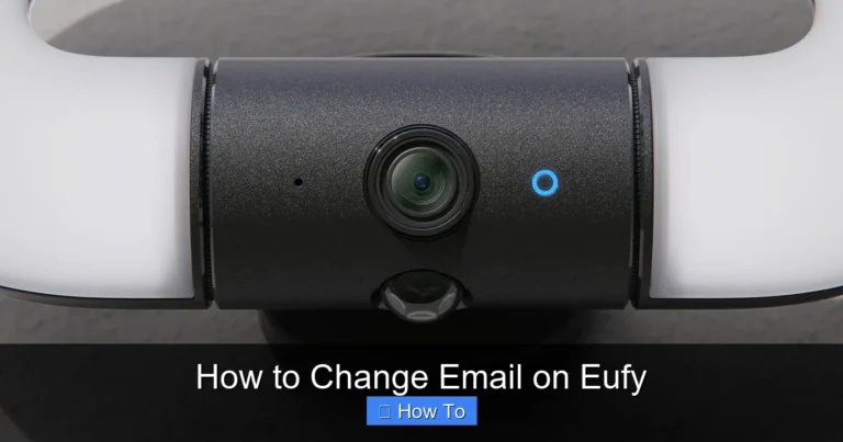 How to Change Email on Eufy
