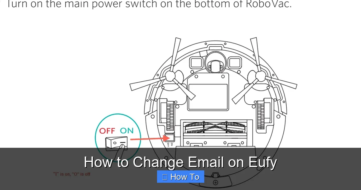 How to Change Email on Eufy