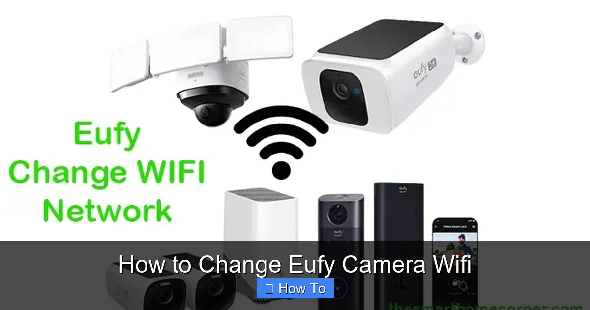 How to Change Eufy Camera Wifi