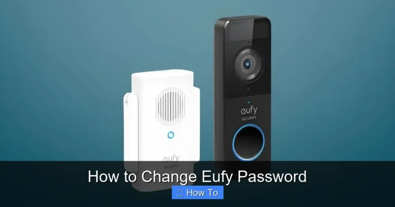 How to Change Eufy Password