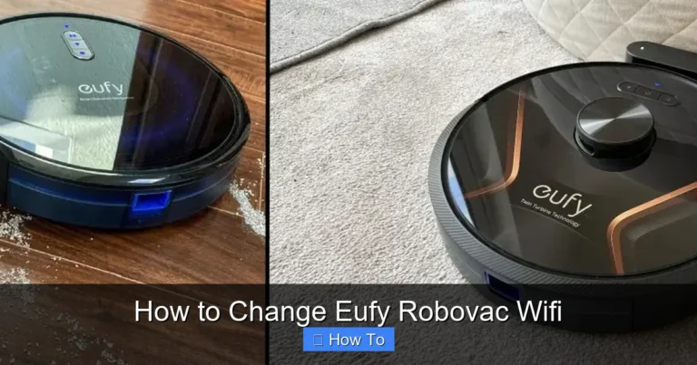 How to Change Eufy Robovac Wifi