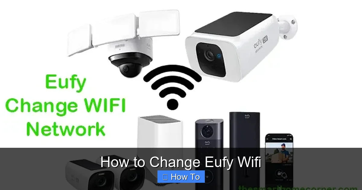How to Change Eufy Wifi