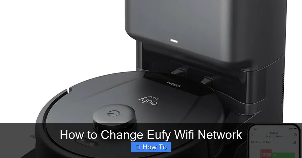 How to Change Eufy Wifi Network